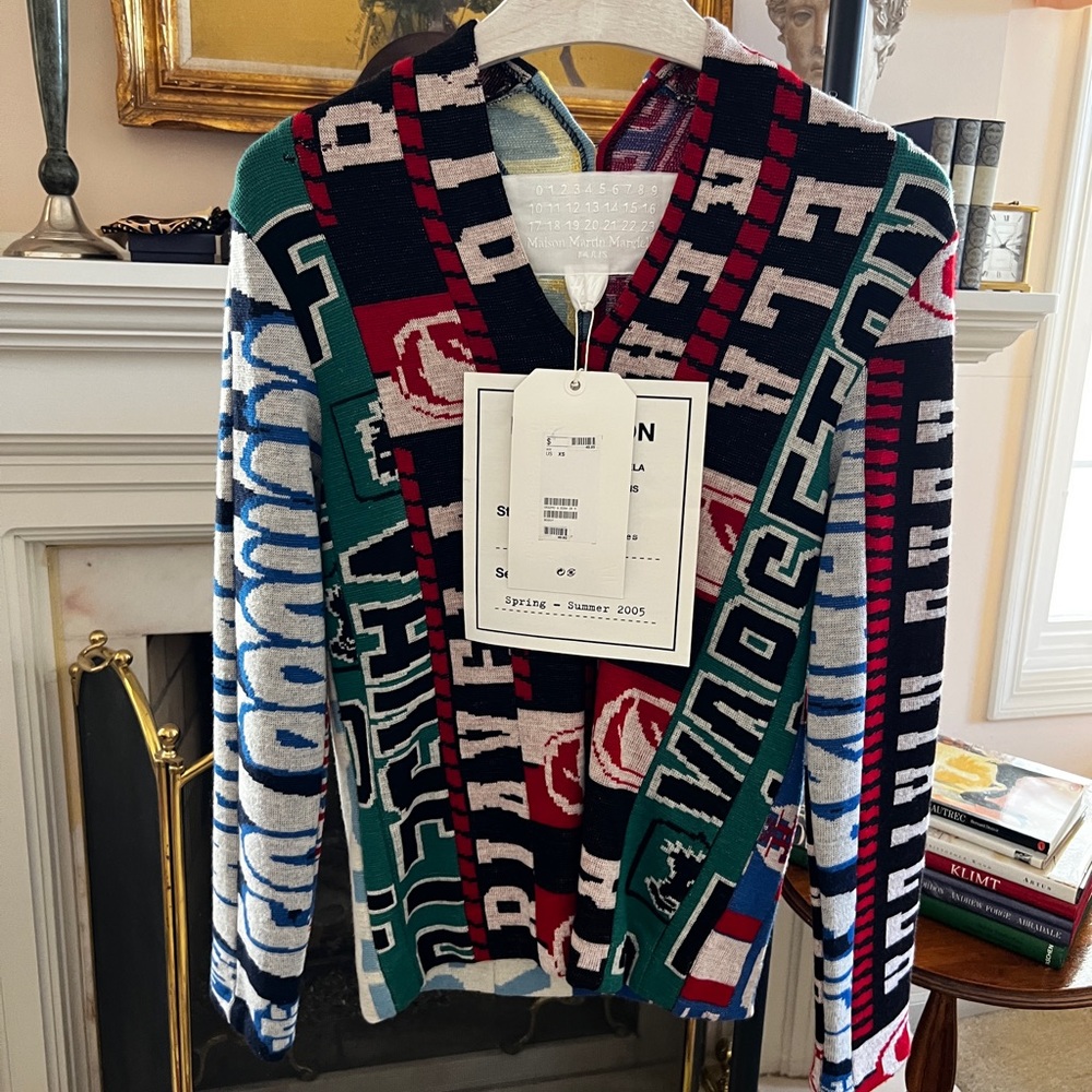 New with tags Margiela x H&M Scarf Sweater